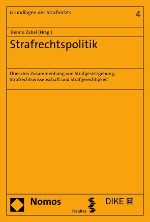 Strafrechtspolitik von Zabel,  Benno