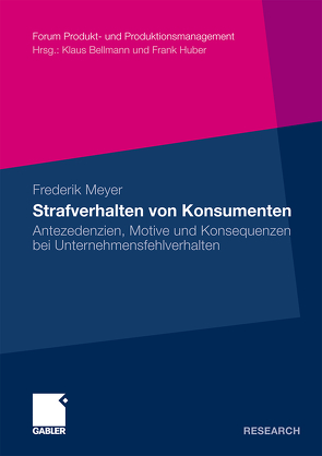 Strafverhalten von Konsumenten von Meyer,  Frederik