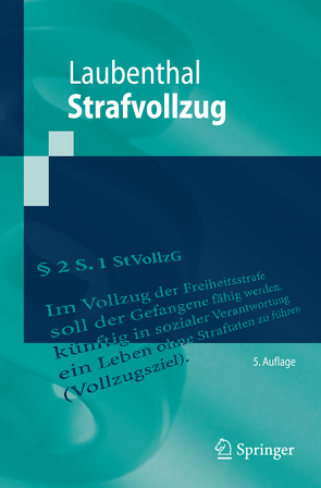 Strafvollzug von Laubenthal,  Klaus