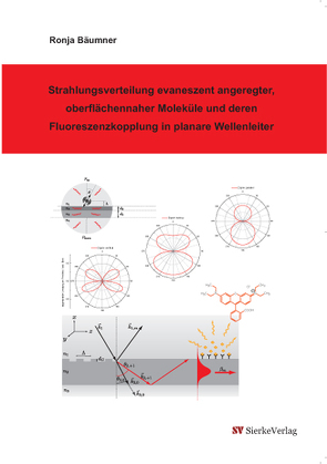 Strahlungsverteilung evaneszent angeregter, oberflächennaher Moleküle und deren Fluoreszenzkopplung in planare Wellenleiter von Bäumner,  Ronja