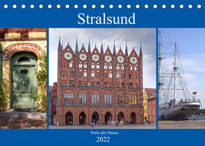 Stralsund – Perle der Ostsee (Tischkalender 2022 DIN A5 quer) von Becker,  Thomas