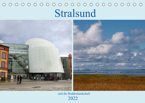 Stralsund und die Boddenlandschaft (Tischkalender 2022 DIN A5 quer) von Dürr,  Brigitte