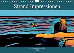 Strand Impressionen (Wandkalender 2019 DIN A4 quer) von Meerstedt,  Marina