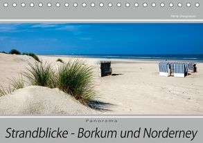 Strandblicke Borkum und Norderney (Tischkalender 2018 DIN A5 quer) von Dreegmeyer,  Hardy