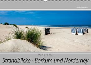 Strandblicke Borkum und Norderney (Wandkalender 2019 DIN A2 quer) von Dreegmeyer,  Hardy