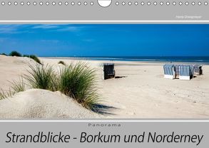 Strandblicke Borkum und Norderney (Wandkalender 2019 DIN A4 quer) von Dreegmeyer,  Hardy