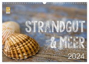 Strandgut und Meer 2024 (Wandkalender 2024 DIN A3 quer), CALVENDO Monatskalender von Haase,  Andrea