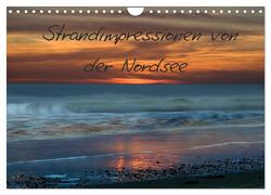 Strandimpressionen von der Nordsee (Wandkalender 2024 DIN A4 quer), CALVENDO Monatskalender von Brausch,  Heidi