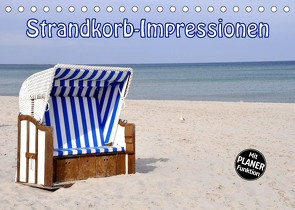 Strandkorb-Impressionen (Tischkalender 2022 DIN A5 quer) von GUGIGEI