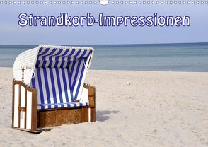 Strandkorb-Impressionen (Wandkalender 2021 DIN A3 quer) von GUGIGEI