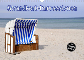 Strandkorb-Impressionen (Wandkalender 2022 DIN A3 quer) von GUGIGEI