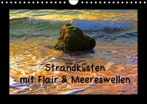Strandküsten mit Flair & Meereswellen (Wandkalender immerwährend DIN A4 quer) von Kaula,  Gabi