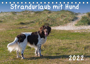 Strandurlaub mit Hund (Tischkalender 2022 DIN A5 quer) von Bollich,  Heidi