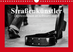 Straßenkünstler. Impressionen in schwarz-weiß (Wandkalender 2020 DIN A4 quer) von Stanzer,  Elisabeth