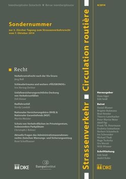 Strassenverkehr / Circulation routière 4/2014 von Fiolka,  Gerhard, Giger,  Hans, Seidl,  Edit, Wiprächtiger,  Hans