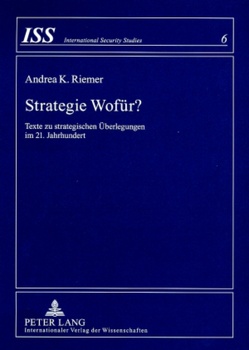 Strategie Wofür? von Riemer,  Andrea K.