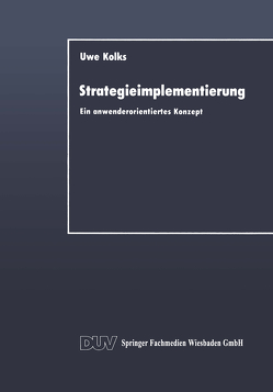 Strategieimplementierung von Kolks,  Uwe