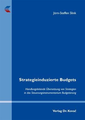 Strategieinduzierte Budgets von Slink,  Jörn-Steffen