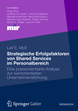 Strategische Erfolgsfaktoren von Shared Services im Personalbereich von Moll,  Leif