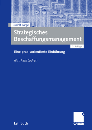 Strategisches Beschaffungsmanagement von Large,  Rudolf