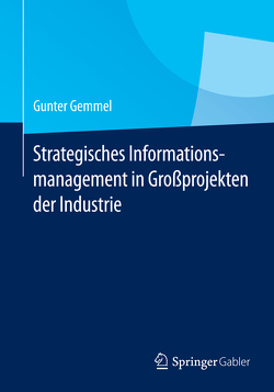 Strategisches Informationsmanagement in Großprojekten der Industrie von Gemmel,  Gunter