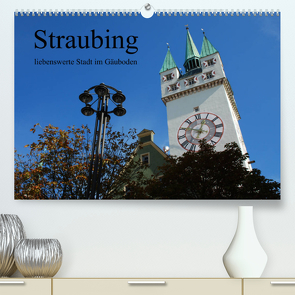 Straubing, liebenswerte Stadt im Gäuboden (Premium, hochwertiger DIN A2 Wandkalender 2023, Kunstdruck in Hochglanz) von Stein,  Karin