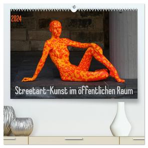 Streetart – Kunst im öffentlichen Raum (hochwertiger Premium Wandkalender 2024 DIN A2 quer), Kunstdruck in Hochglanz von SchnelleWelten,  SchnelleWelten