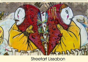 Streetart Lissabon (Wandkalender 2021 DIN A2 quer) von Schmitz,  Michael