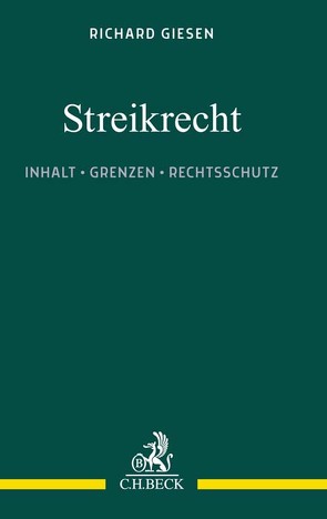 Streikrecht von Giesen,  Richard