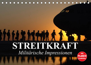 Streitkraft. Militärische Impressionen (Tischkalender 2023 DIN A5 quer) von Stanzer,  Elisabeth