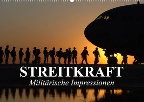 Streitkraft. Militärische Impressionen (Wandkalender 2023 DIN A2 quer) von Stanzer,  Elisabeth