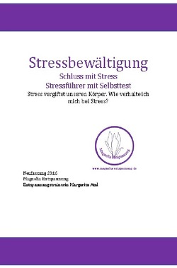 Stressbewältigung-Schluss mit Stress von Atzl,  Margarita