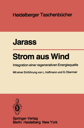 Strom aus Wind von Hoffmann,  L., Jarass,  L., Obermair,  G.