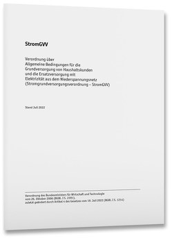 StromGVV – Stromgrundversorgungsverordnung