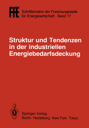 Struktur und Tendenzen in der industriellen Energiebedarfsdeckung von Schaefer,  Helmut