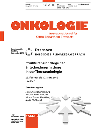 Strukturen und Wege der Entscheidungsfindung in der Thoraxonkologie von Griesinger,  F., Huber,  R.M., Thomas,  M., Wolf,  M