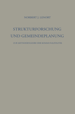 Strukturforschung und Gemeindeplanung von Lenort,  Norbert J.