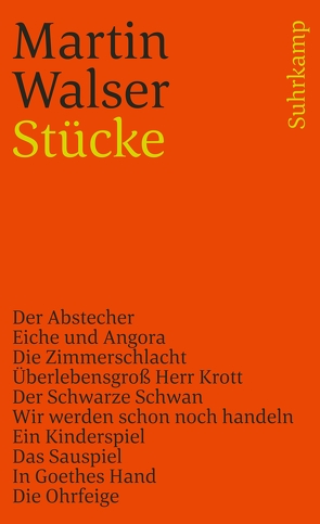 Stücke von Walser,  Martin