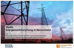 Studie Energiemarktforschung in Deutschland von planung & analyse, research tools