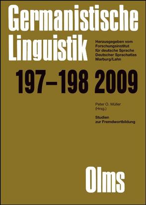 Studien zur Fremdwortbildung von Müller,  Peter O