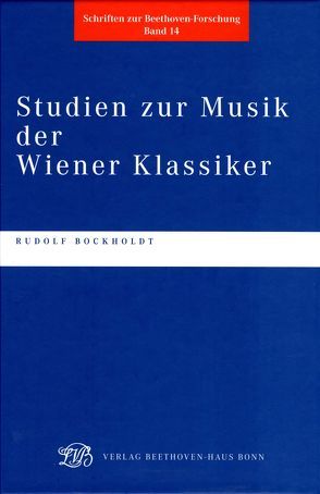 Studien zur Musik der Wiener Klassiker von Bockholdt,  Rudolf, Brandenburg,  Sieghard, Speck,  Christian