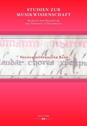 Studien zur Musikwissenschaft – Beihefte der Denkmäler der Tonkunst in Österreich. Band 59 von Eybl,  Martin, Hilscher,  Elisabeth