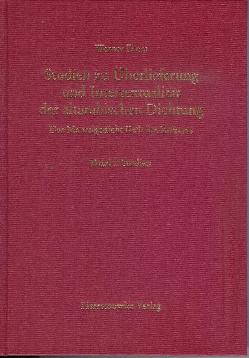 Studien zur Überlieferung und Intertextualität der altarabischen Dichtung von Diem,  Werner