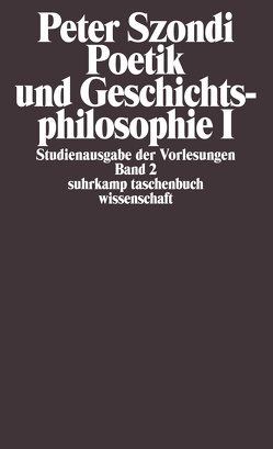 Studienausgabe der Vorlesungen in 5 Bänden von Hildebrandt,  Hans-Hagen, Metz,  Senta, Szondi,  Peter