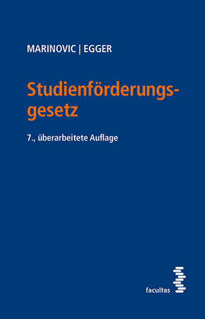 Studienförderungsgesetz von Egger,  Alexander, Marinovic,  Alexander