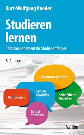 Studieren lernen von Koeder,  Kurt W