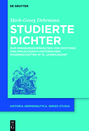 Studierte Dichter von Dehrmann,  Mark-Georg