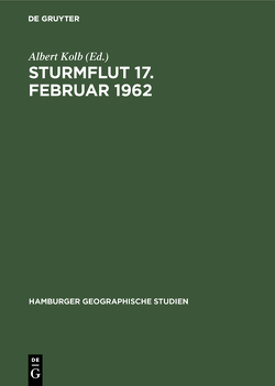 Sturmflut 17. Februar 1962 von Kolb,  Albert