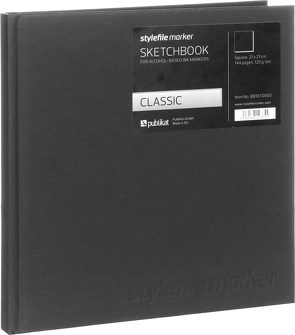 Stylefile Marker Classic Skizzenbuch 21x21cm quadratisch