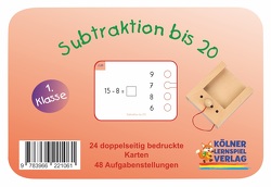 Subtraktion bis 20